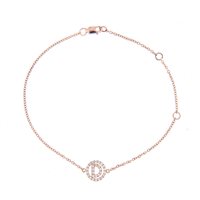 Bracciale Bolzoni in Oro rosa Diamante 0.11 Ct BR355-D-ORW - BR355-D-ORW